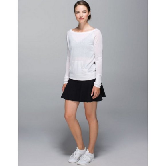 Lululemon Get It On Skirt Black Inkwell Size 4 Rare - Picture 2 of 7